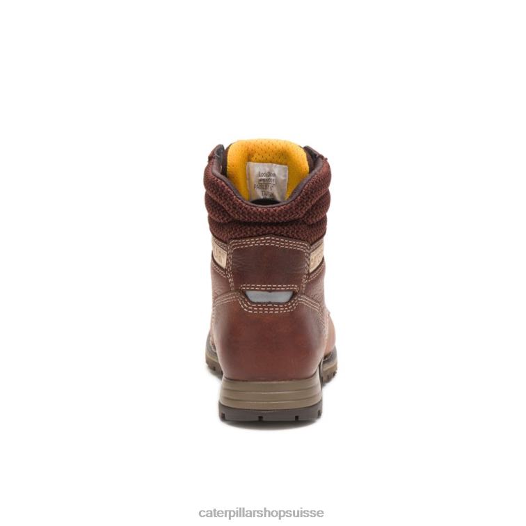 Caterpillar botte de travail cachemire 6\" fauve femmes 0T2P8274 | bottes de travail