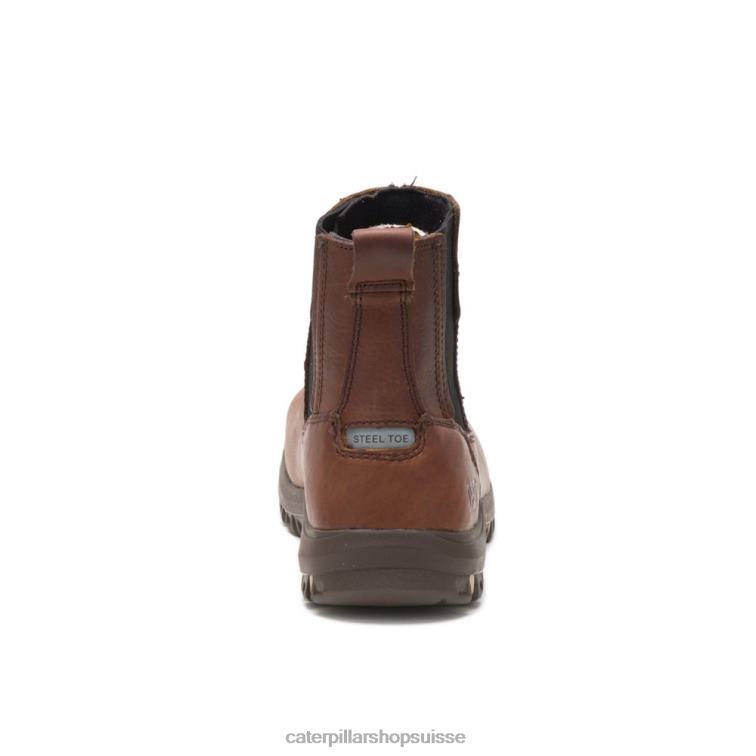 Caterpillar botte de travail à embout d\'acier Abbey caramel au beurre femmes 0T2P8265 | bottes de travail