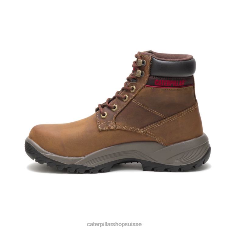 Caterpillar botte de travail étanche dryverse 6\" Beige foncé femmes 0T2P8302 | bottes de travail