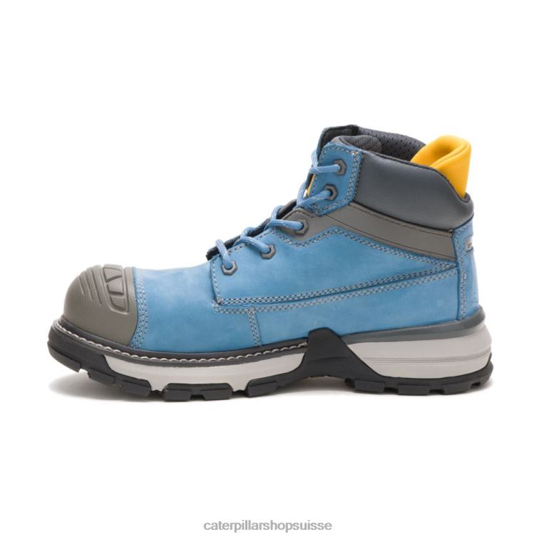Caterpillar excavatrice superlite botte de travail en composite de carbone imperméable à l\'eau ciel bleu femmes 0T2P8269 | bottes de travail