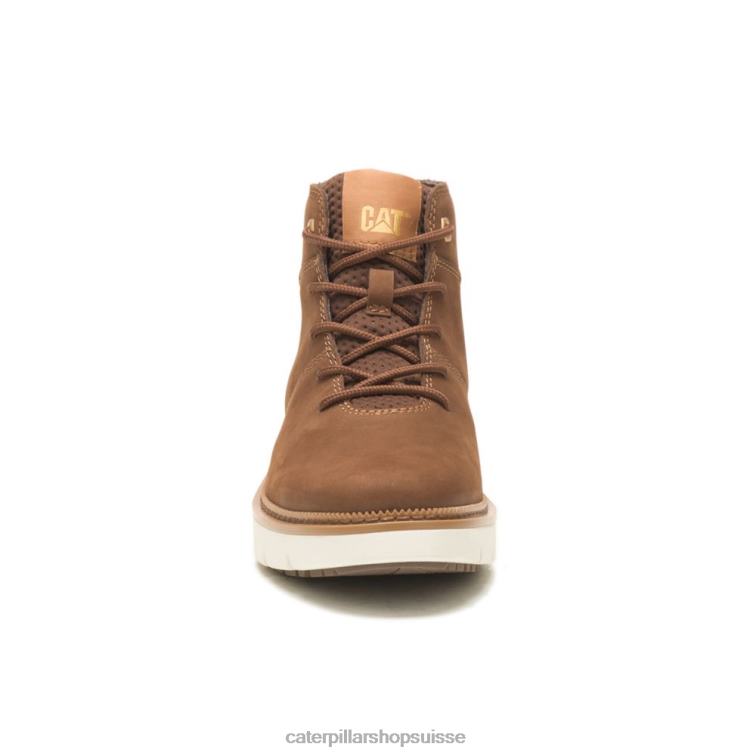 Caterpillar char bottes mi-hautes à bout uni bison femmes 0T2P8305 | bottes décontractées