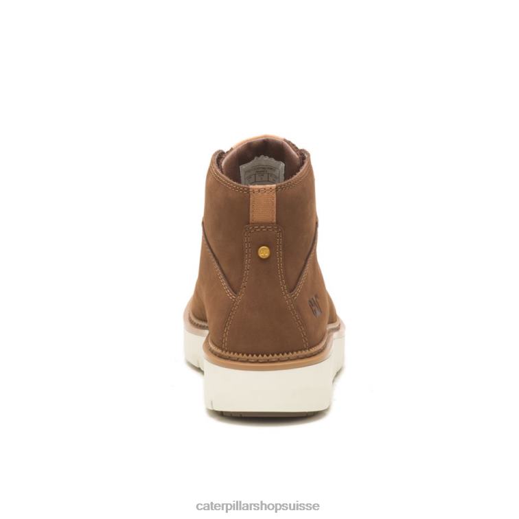 Caterpillar char bottes mi-hautes à bout uni bison femmes 0T2P8305 | bottes décontractées