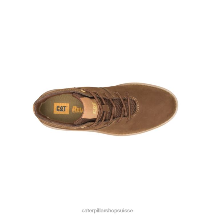 Caterpillar char bottes mi-hautes à bout uni bison femmes 0T2P8305 | bottes décontractées