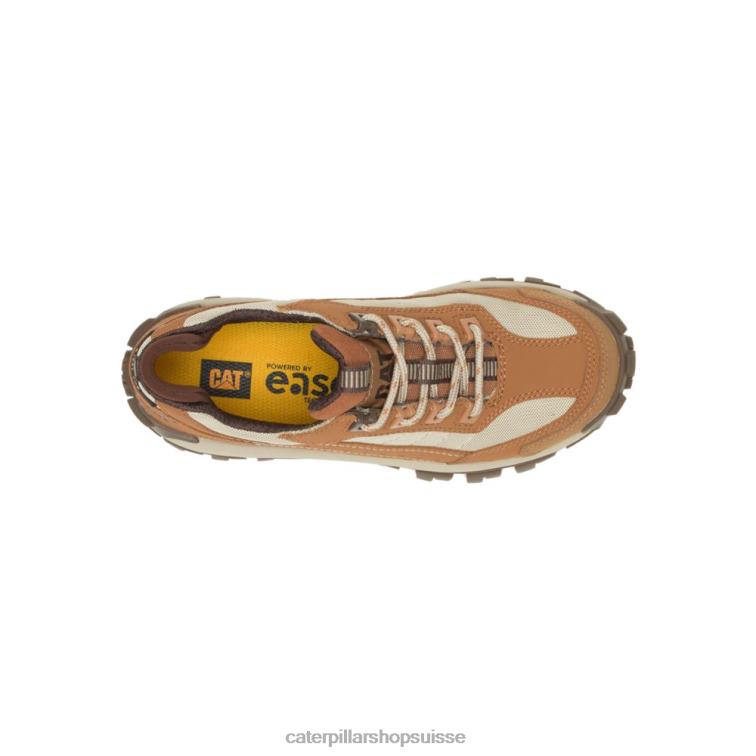 Caterpillar chaussure de travail à embout d\'acier Invader cassonade/bronzage femmes 0T2P8286 | chaussures de travail