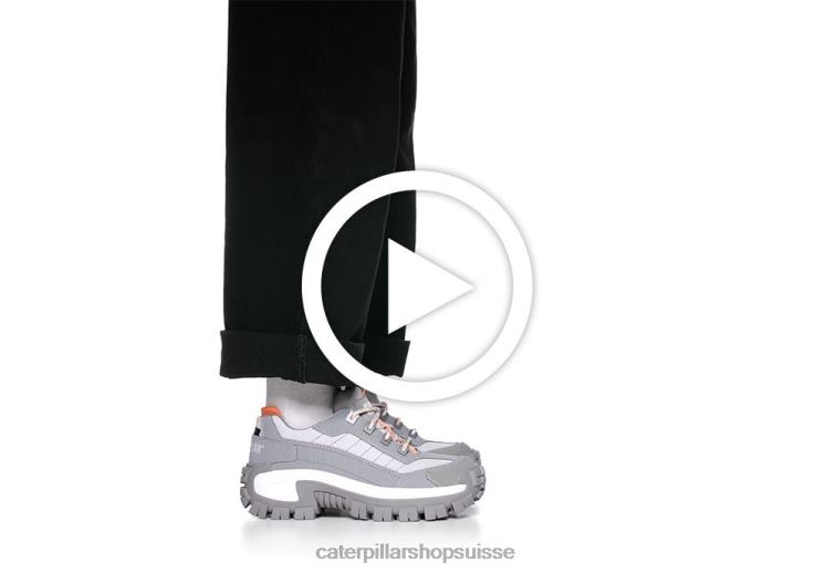 Caterpillar chaussure de travail à embout d\'acier Invader colombe sauvage/gris glacier femmes 0T2P8287 | chaussures de travail