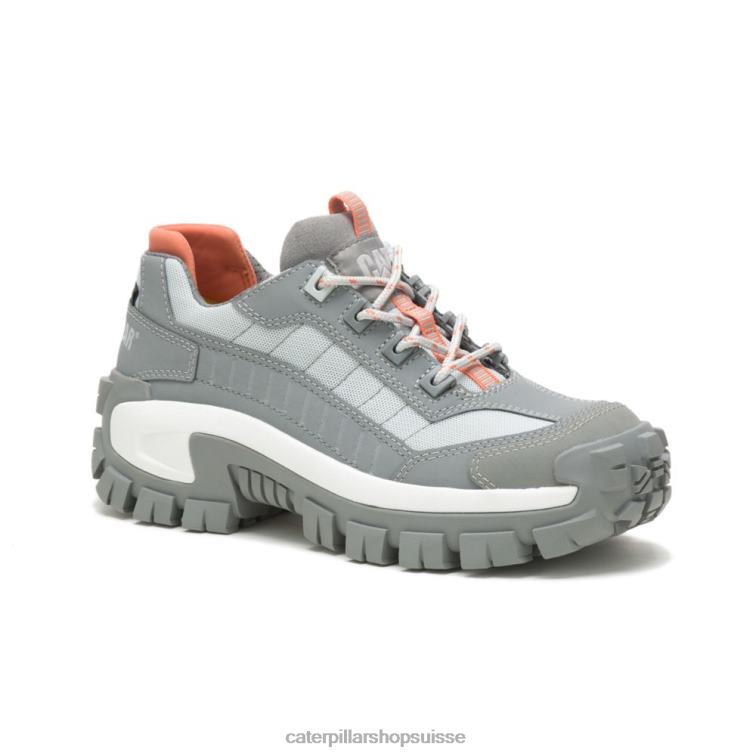 Caterpillar chaussure de travail à embout d\'acier Invader colombe sauvage/gris glacier femmes 0T2P8287 | chaussures de travail