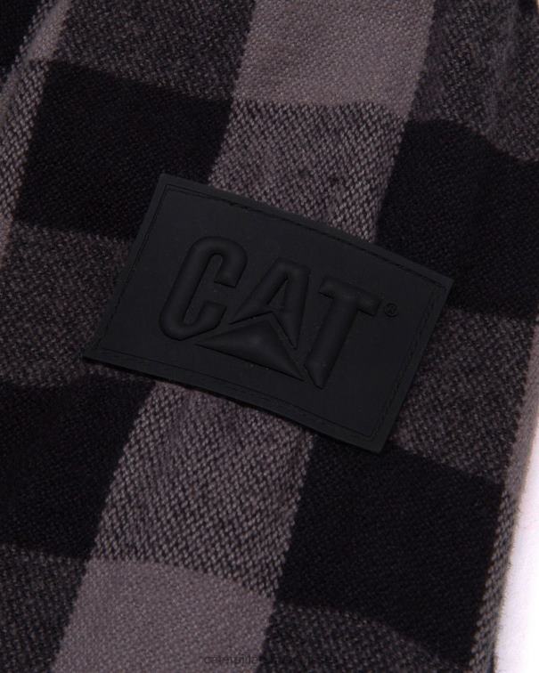 Caterpillar chemise épaisse à carreaux buffalo noir femmes 0T2P8317 | hauts et vêtements d\'extérieur