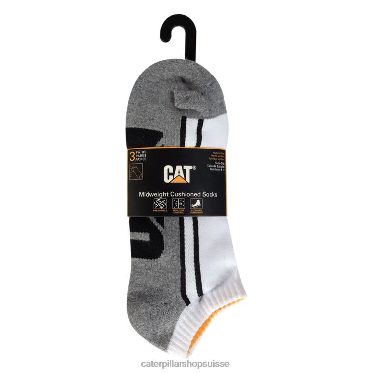 Caterpillar demi-coussin quart de chaussette lot de 3 multi Hommes 0T2P8259 | chaussette