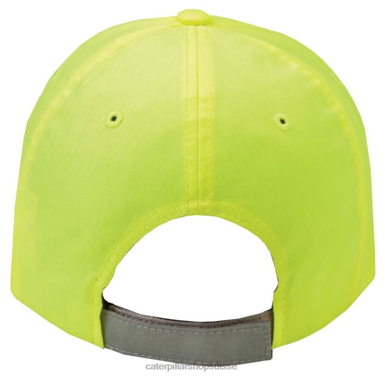 Caterpillar casquette de marque haute visibilité jaune vif Hommes 0T2P8252 | chapeau