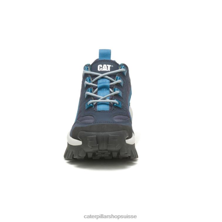 Caterpillar chaussure d\'intrus éclipse totale/bleu marocain Hommes 0T2P8136 | baskets épaisses décontractées