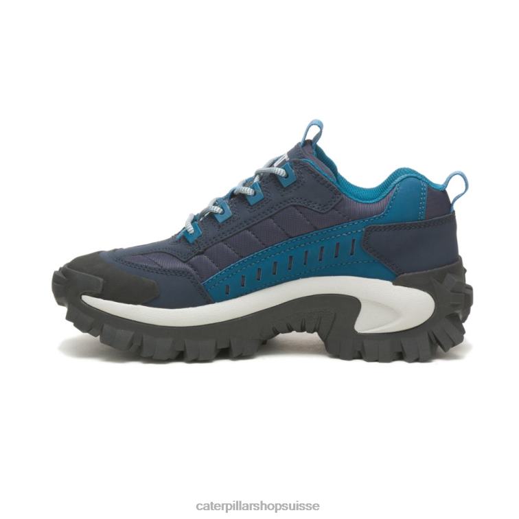 Caterpillar chaussure d\'intrus éclipse totale/bleu marocain Hommes 0T2P8136 | baskets épaisses décontractées