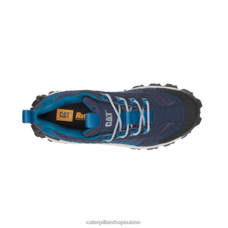 Caterpillar chaussure d\'intrus éclipse totale/bleu marocain Hommes 0T2P8136 | baskets épaisses décontractées