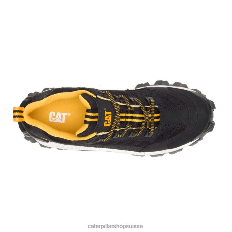 Caterpillar chaussure d\'intrus noir blanc Hommes 0T2P8130 | baskets épaisses décontractées