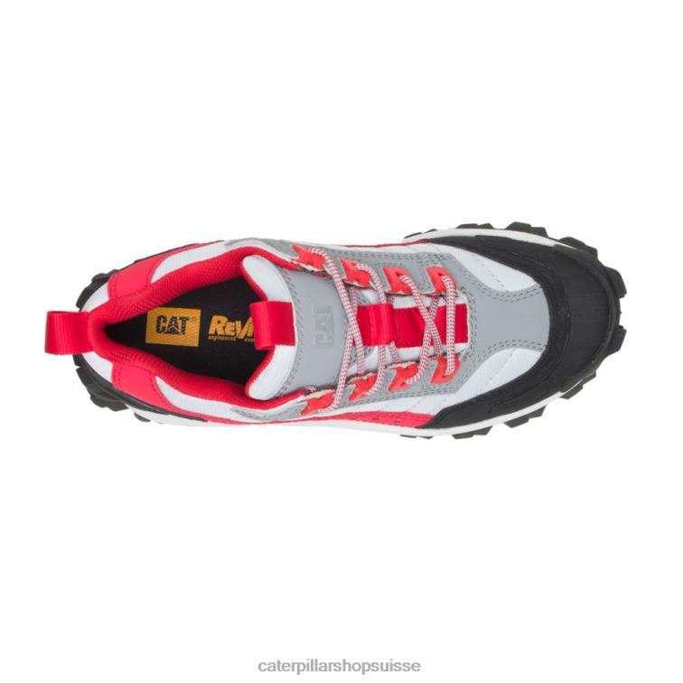 Caterpillar chaussure d\'intrus tomate/colombe sauvage Hommes 0T2P8135 | baskets épaisses décontractées