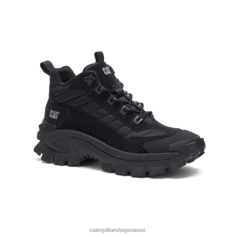 Caterpillar chaussure mi-haute intrus noir Hommes 0T2P8152 | baskets épaisses décontractées