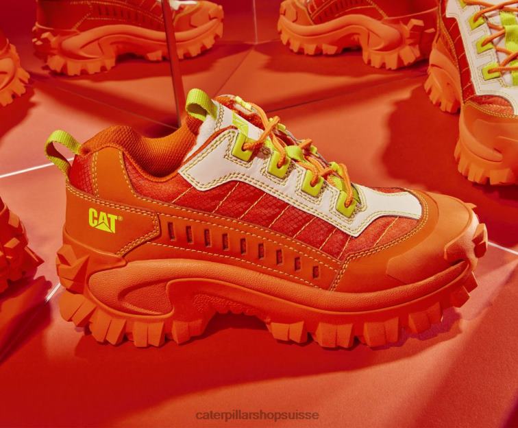 Caterpillar chaussure suralimentée intrus ibis écarlate Hommes 0T2P8119 | baskets épaisses décontractées