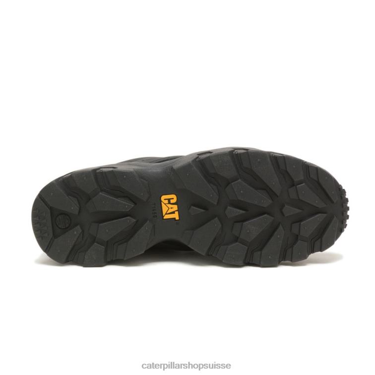 Caterpillar sneaker de réacteur noir Hommes 0T2P8162 | baskets épaisses décontractées