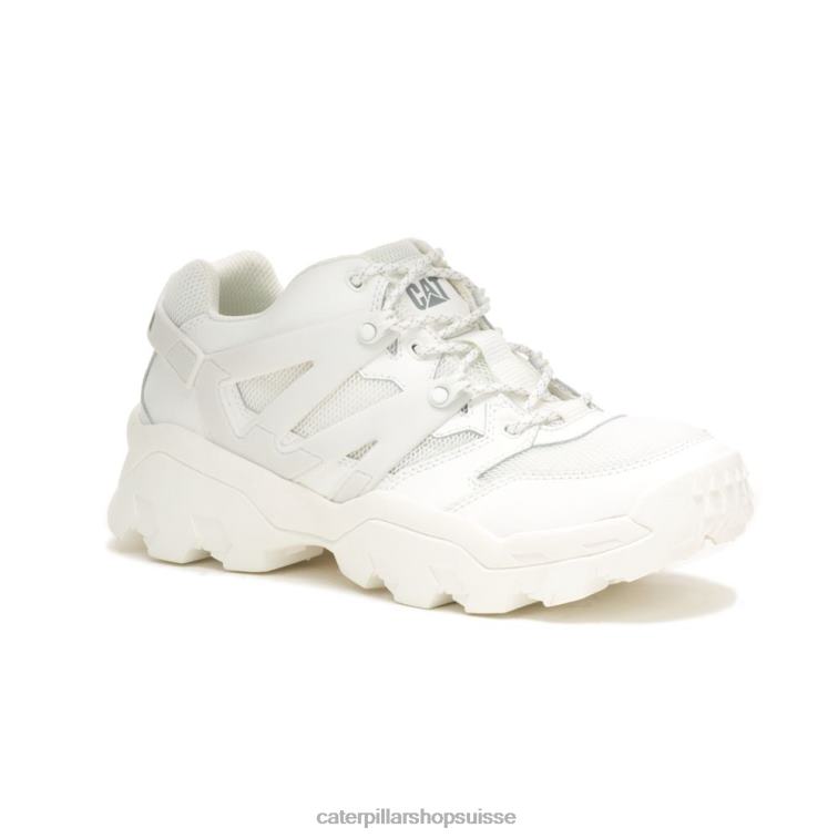 Caterpillar sneaker de réacteur étoile blanche Hommes 0T2P8161 | baskets épaisses décontractées