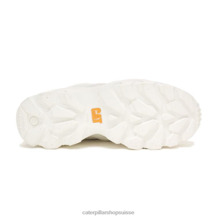 Caterpillar sneaker de réacteur étoile blanche Hommes 0T2P8161 | baskets épaisses décontractées