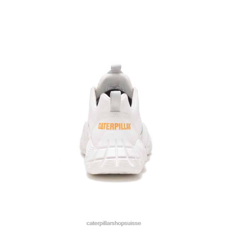 Caterpillar sneaker tempête de vapeur blanc brillant Hommes 0T2P8151 | baskets épaisses décontractées