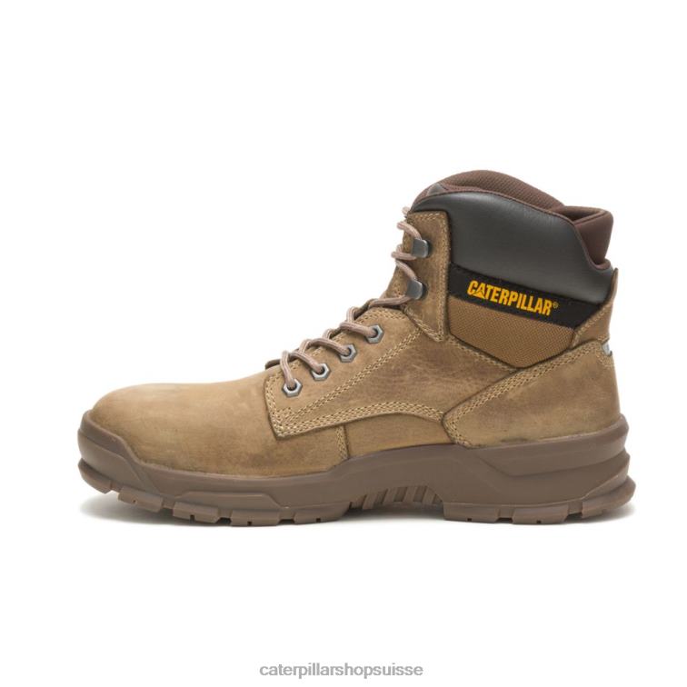 Caterpillar Mobiliser la botte de travail à bout en alliage fossile Hommes 0T2P854 | bottes de travail