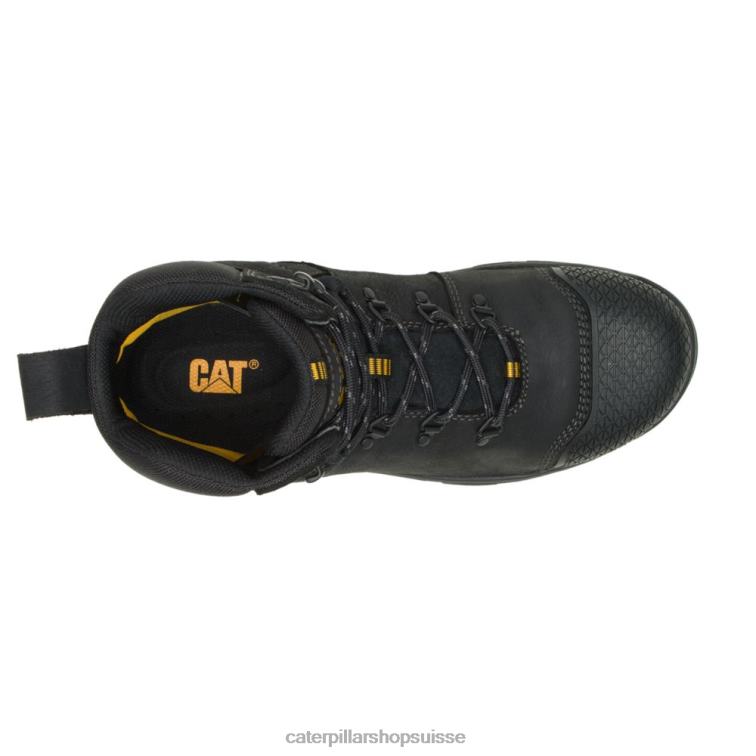 Caterpillar X Accomplice botte de travail imperméable à embout d\'acier noir Hommes 0T2P822 | bottes de travail