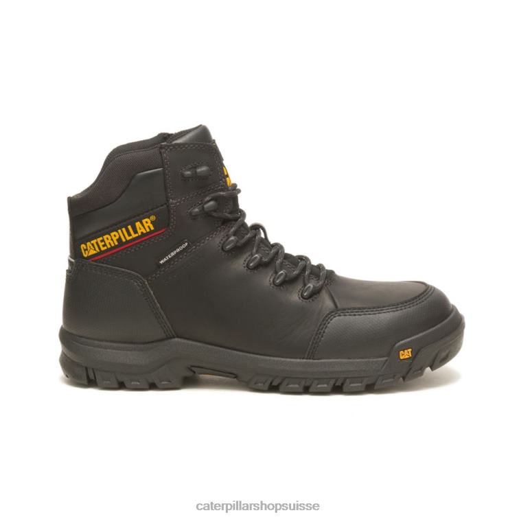 Caterpillar botte de travail à embout composite imperméable à la résorption noir Hommes 0T2P850 | bottes de travail