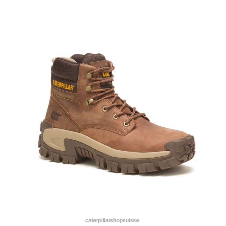Caterpillar botte de travail à embout d\'acier Invader Hi champignon Hommes 0T2P84 | bottes de travail