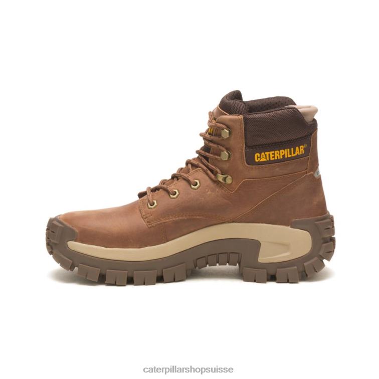 Caterpillar botte de travail à embout d\'acier Invader Hi champignon Hommes 0T2P84 | bottes de travail