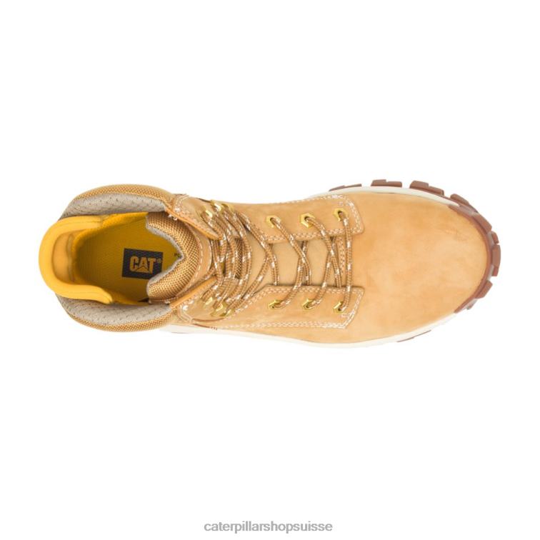 Caterpillar botte de travail à embout d\'acier Invader Hi miel réinitialiser Hommes 0T2P85 | bottes de travail