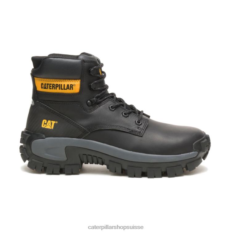 Caterpillar botte de travail à embout d'acier Invader Hi noir Hommes 0T2P86 | bottes de travail