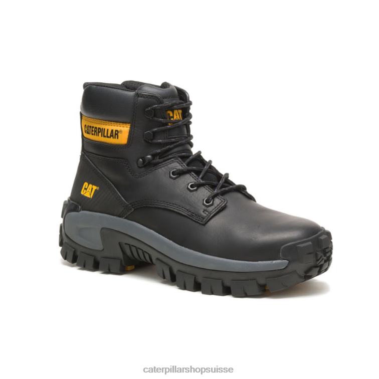 Caterpillar botte de travail à embout d\'acier Invader Hi noir Hommes 0T2P86 | bottes de travail