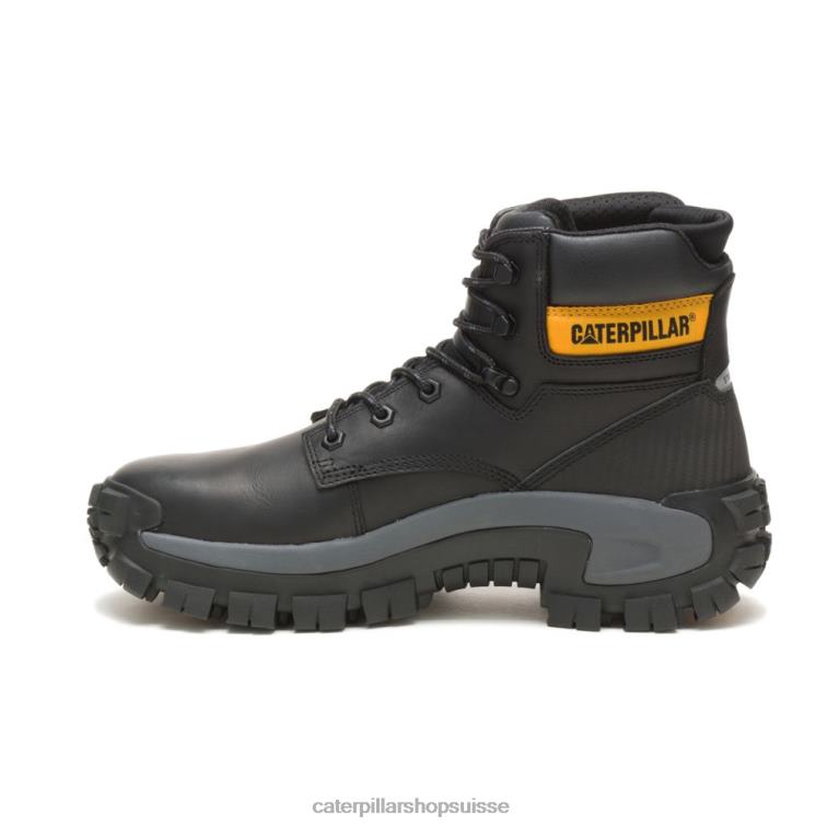 Caterpillar botte de travail à embout d\'acier Invader Hi noir Hommes 0T2P86 | bottes de travail