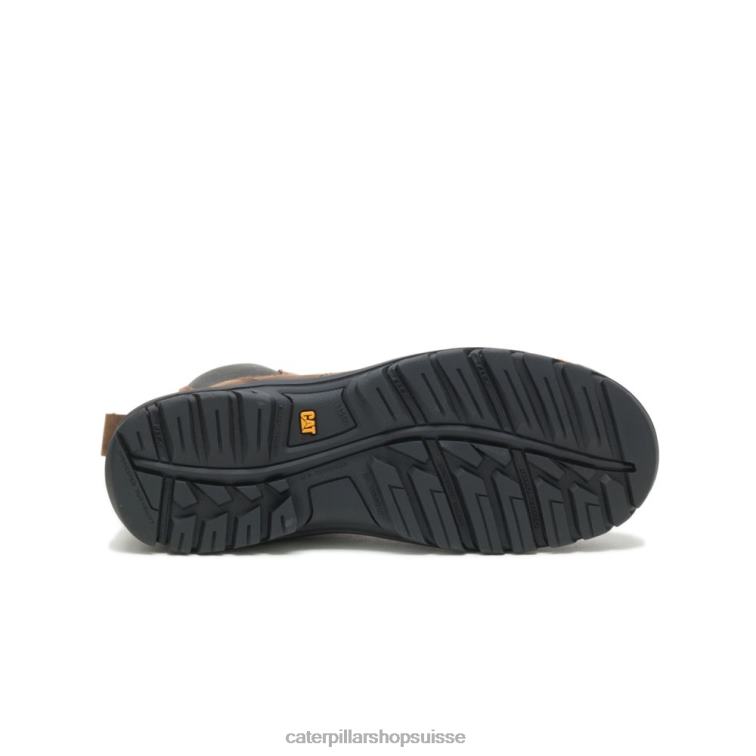 Caterpillar botte de travail à embout d\'acier à empattement argile Hommes 0T2P825 | bottes de travail