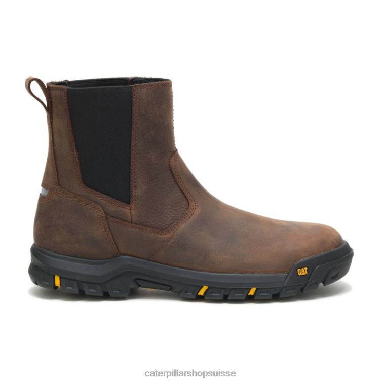 Caterpillar botte de travail à empattement argile Hommes 0T2P836 | bottes de travail