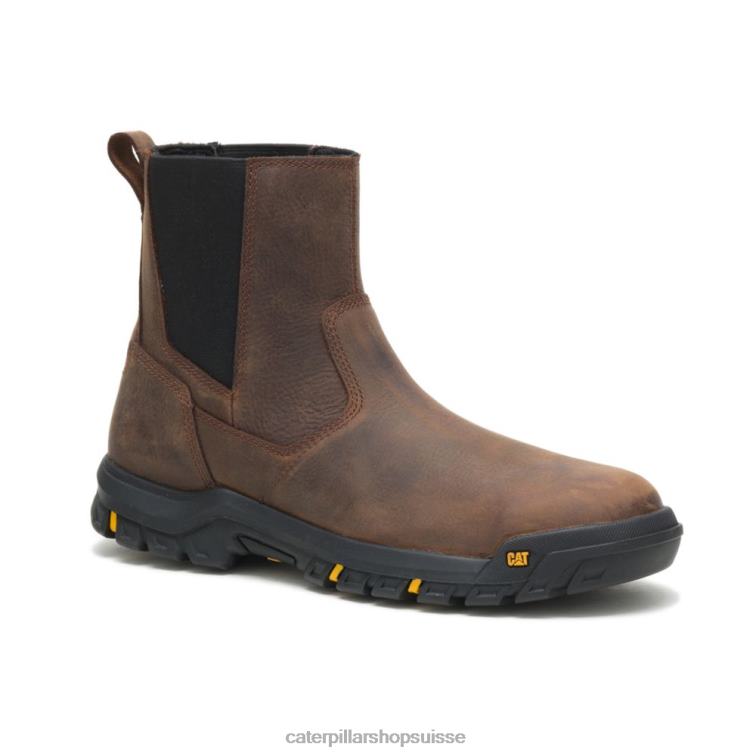 Caterpillar botte de travail à empattement argile Hommes 0T2P836 | bottes de travail