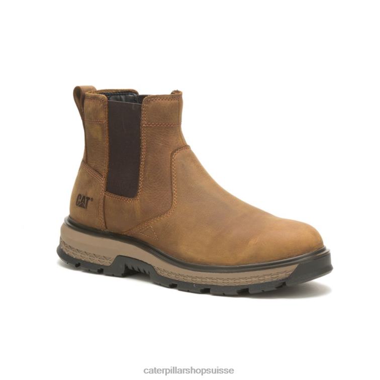 Caterpillar botte de travail exposition chelsea pyramide Hommes 0T2P834 | bottes de travail