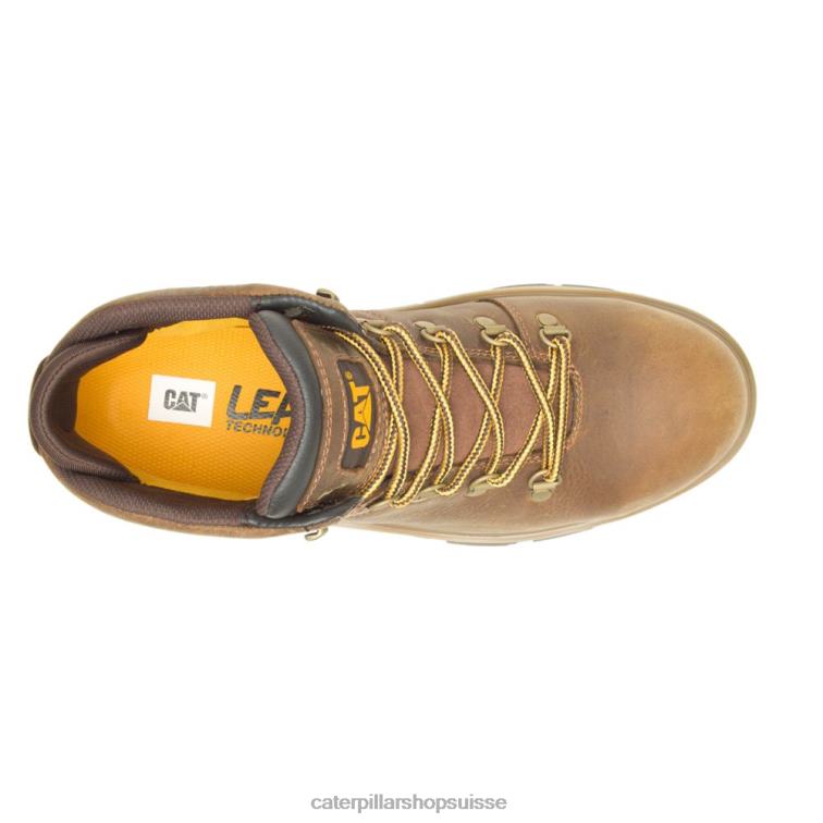 Caterpillar botte de travail imperméable à bout en alliage pour randonneur exposition pyramide Hommes 0T2P858 | bottes de travail