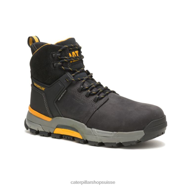 Caterpillar botte de travail imperméable à l\'eau avec nano-orteil noir Hommes 0T2P873 | bottes de travail