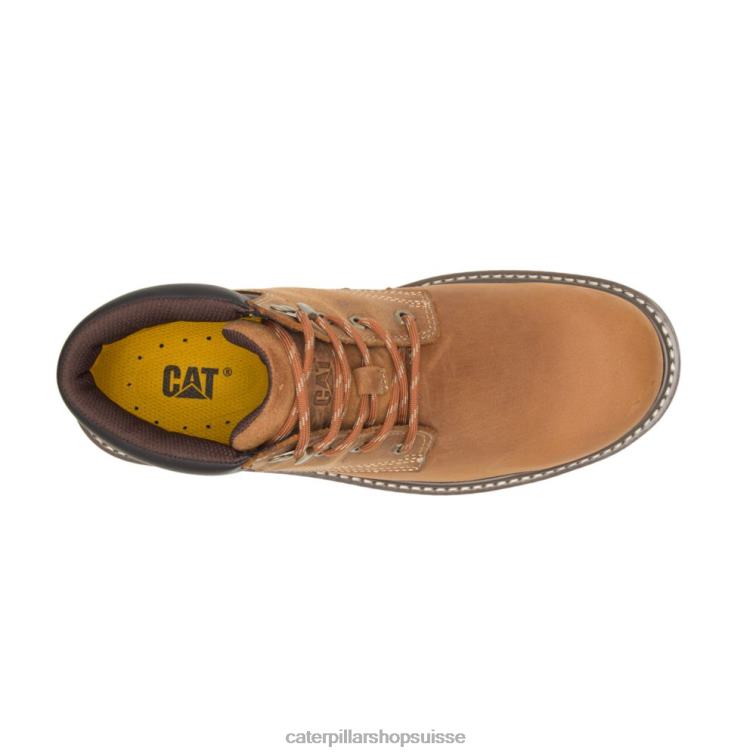 Caterpillar botte de travail imperméable outbase brun Hommes 0T2P835 | bottes de travail