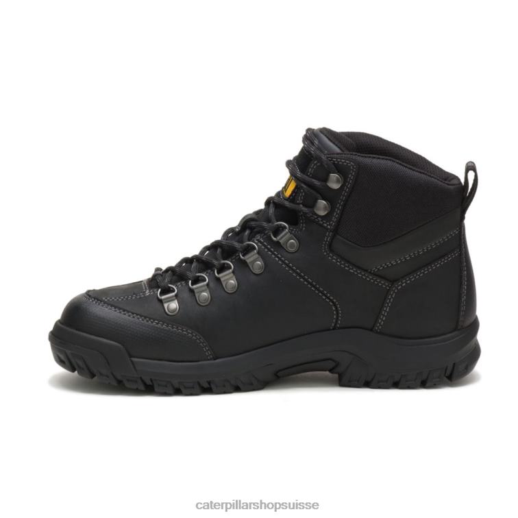 Caterpillar botte de travail imperméable à seuil noir Hommes 0T2P89 | bottes de travail