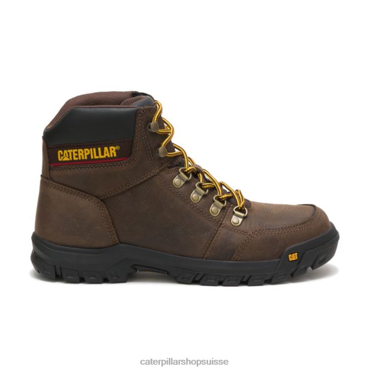 Caterpillar botte de travail phoque marron Hommes 0T2P840 | bottes de travail