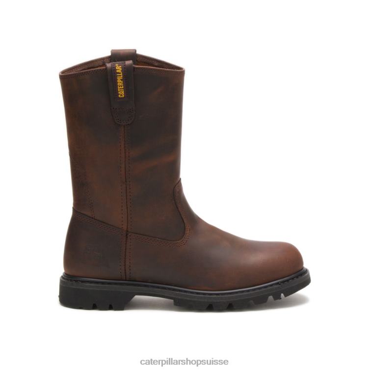 Caterpillar botte de travail revolver brun Hommes 0T2P833 | bottes de travail
