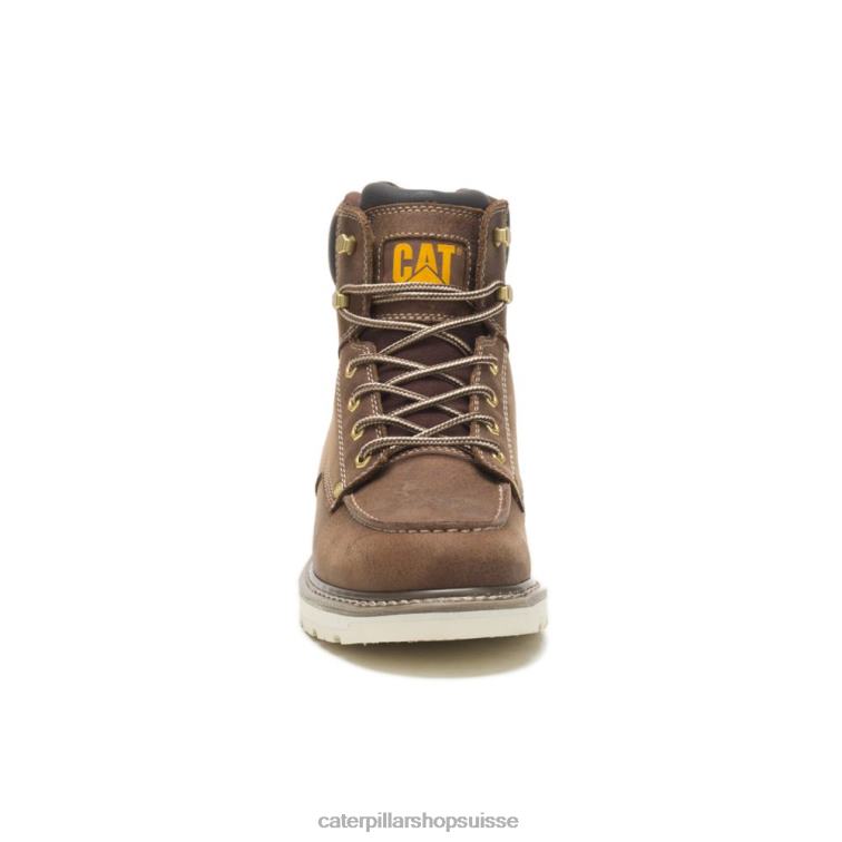 Caterpillar calibrer la botte de travail kaki Hommes 0T2P843 | bottes de travail