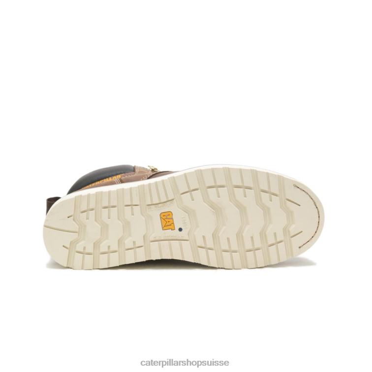 Caterpillar calibrer la botte de travail kaki Hommes 0T2P843 | bottes de travail