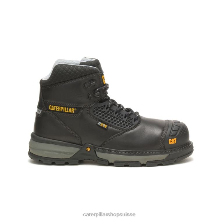 Caterpillar excavatrice superlite botte de travail à embout en composite de carbone cool noir Hommes 0T2P848 | bottes de travail