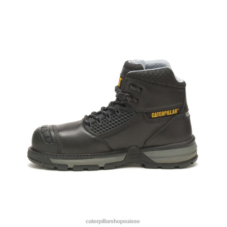 Caterpillar excavatrice superlite botte de travail à embout en composite de carbone cool noir Hommes 0T2P848 | bottes de travail