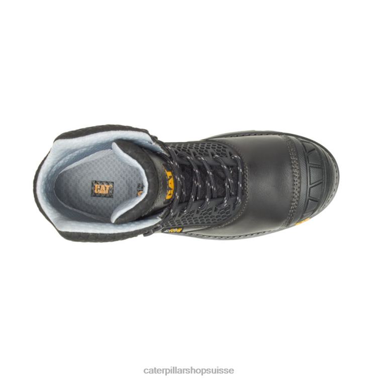 Caterpillar excavatrice superlite botte de travail à embout en composite de carbone cool noir Hommes 0T2P848 | bottes de travail