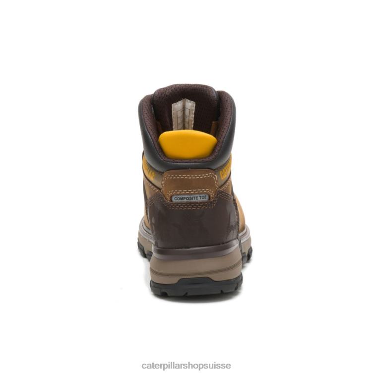 Caterpillar excavatrice superlite botte de travail en composite de carbone imperméable à l\'eau beige foncé Hommes 0T2P837 | bottes de travail