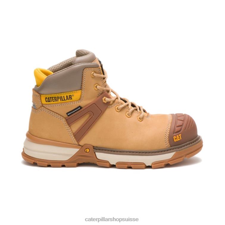 Caterpillar excavatrice superlite botte de travail en composite de carbone imperméable à l'eau miel réinitialiser Hommes 0T2P839 | bottes de travail